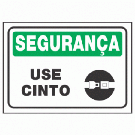 Placa Use Cinto