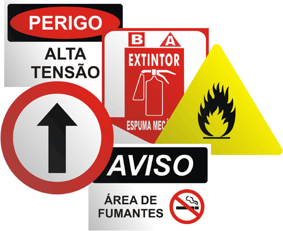 Placas de Sinalização Placa de Sinalização personalizada para sua necessidade. Peça seu orçamento e comprove.