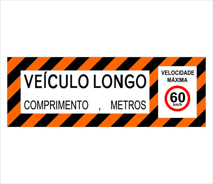 Faixas Veiculo Longo, Faixa de Largura e Comprimento e Faixa de Largura dentro das especifica��es t�cnicas normatizadas.