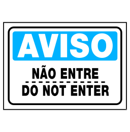 Placa Não Entre Código do Produto: REFAV-38
