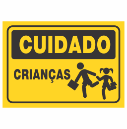 Placa Crianças Código do Produto: REFCD-12