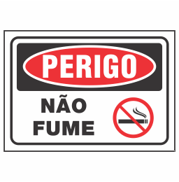 Placa Não Fume Código do Produto: REFPE-07