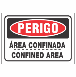 Placa Área Confinada Código do Produto: REFPE-30